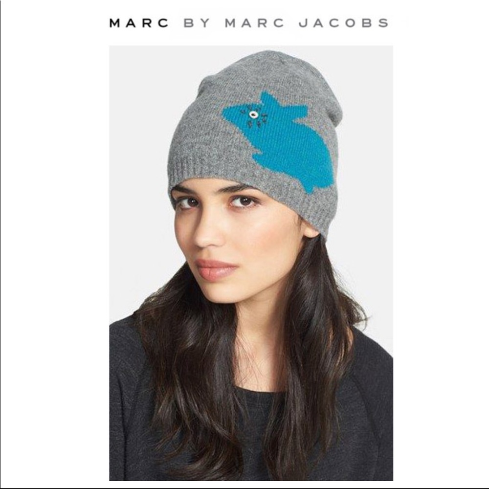 Marc by Marc Jacobs wool Bunny beanie
